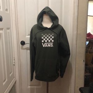 Vans deep green hoodie